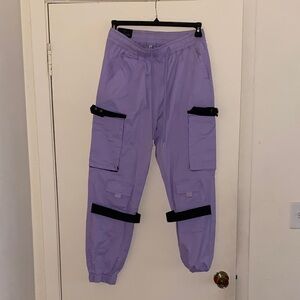 American Bazi Lavender Cargo Joggers